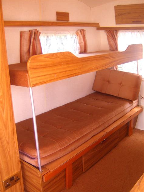 Caravan Bunk Beds Rv Bunk Beds Bunks Vintage Campers Trailers