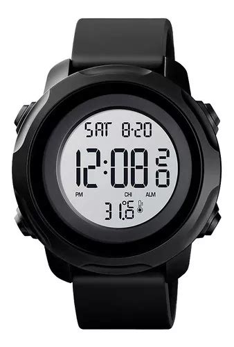 Reloj Hombre Skmei 1682 Sumergible Digital Alarma Cronometro Color De