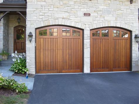 Deciding on Refinishing Wood Garage Doors: The Milky Look or the Wow ...