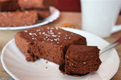 Kidney Bohnen Brownies Veganes Rezept Ohne Zucker Mehl Backen