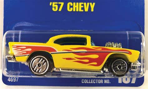 Hot Wheels 1957 Chevy Red Hw Chevy Bel Air Series Perfect Christmas T Miniature Collectable