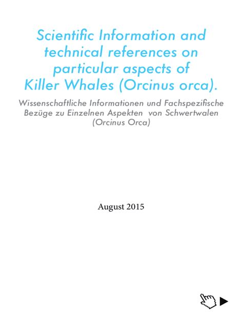 Fillable Online Orca Killer Whale Whale Dolphin Conservation Usa