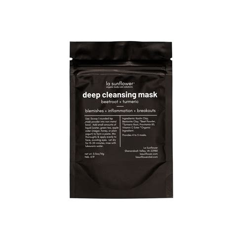 Deep Cleansing Masks: Blemishes + Inflammation + Breakouts (5 applicat