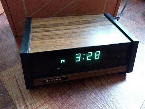 Vintage Heathkit Digital Clock 24 Hour Military Time Model Gc 1107