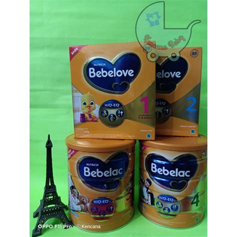 Jual BEBELOVE 1 DAN 2 BEBELAC 3 DAN 4 UKURAN 800GR RASA VANILA DAN MADU