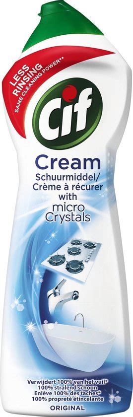 Cif Original Cream Schuurmiddel 750 Ml Bol