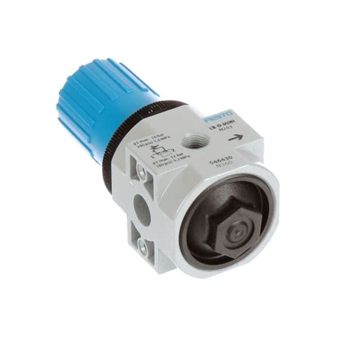 Festo LR D MINI Regulator Air Pressure D Series Sz Mini 13 8