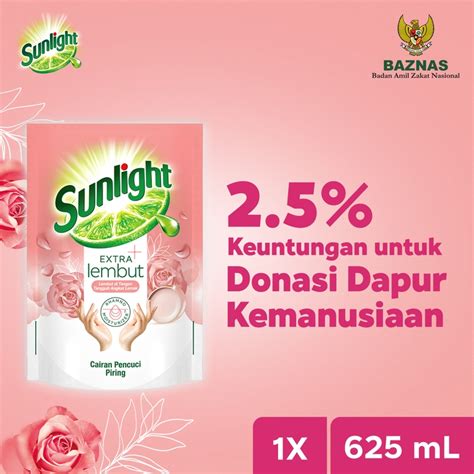 Jual Sunlight Extra Lembut Sabun Cuci Piring Ml Shopee Indonesia