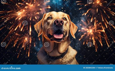 The Dog Is Afraid Of Fireworks Overcoming Anxiety In Dogs Use Of