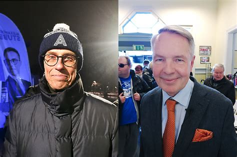 PRESIDENTINVAALIT 2024 - toisen kierroksen ehdokkaat tapasivat ...