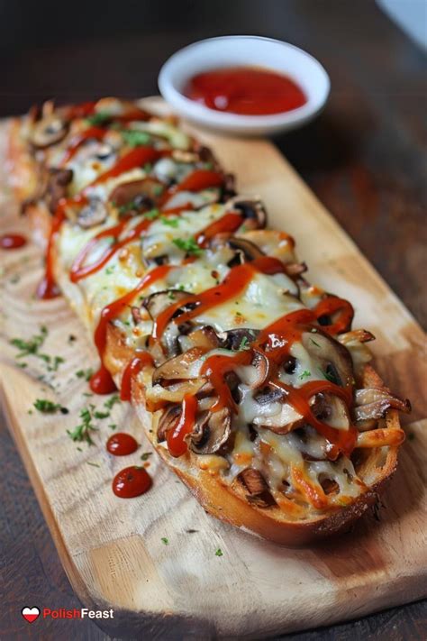 Polish Zapiekanka Open Faced Sandwich Polish Feast