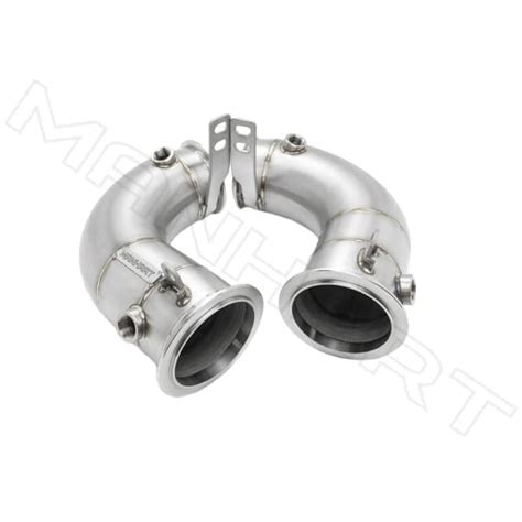 Manhart Downpipes Race For Bmw F X M Competition Cat Replacement