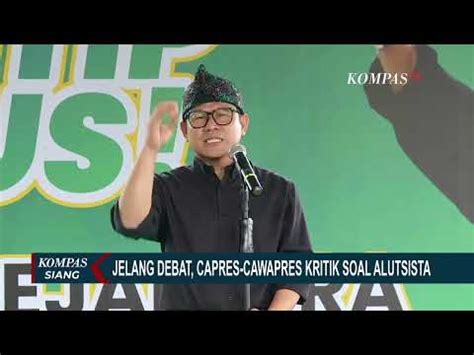 Kpu Umumkan Lokasi Debat Ketiga Capres Di Istora Senayan Youtube