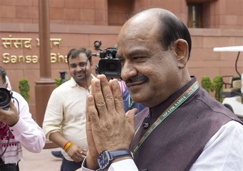 Bjps Om Birla Elected As Lok Sabha Speaker After Defeating Opposition