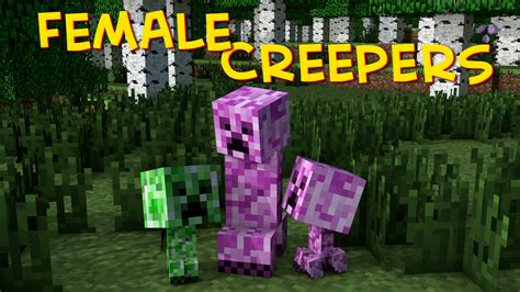 Female Creepers Minecraft Mods Curseforge