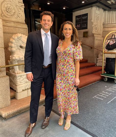 The View’s Alyssa Farah Griffin enjoys date night after partying with