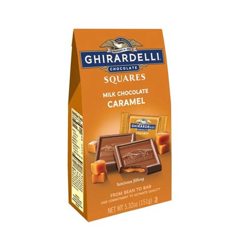 Ghirardelli Chocolate Squares Milk And Caramel 5 32 Oz Ghirardelli Chocolate Ghirardelli