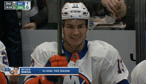 Barzal Gets Off The Schneid Scores First Two Goals Of Season Against