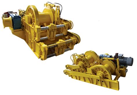 Waterfall Winch Electric Hydraulic Winches Aicrane Marine Winches