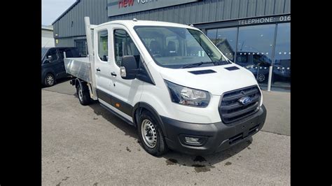 Ford Transit 350 L3 Diesel Fwd 2 0 Ecoblue 130ps Leader Double Cab Tipper 2022 Youtube