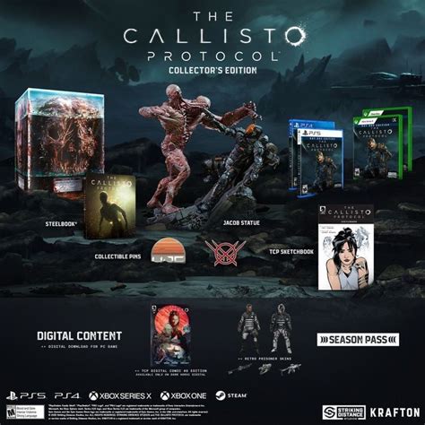 Callisto Protocol Game Editions Digital Deluxe Edition Season Pass