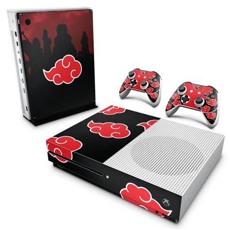 Skin Adesivo Xbox One S Slim Naruto Akatsuki Submarino