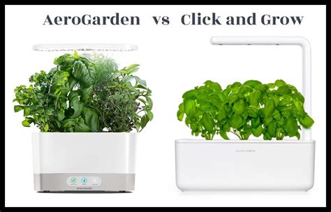 Aerogarden Vs Click And Grow Smart Garden Which Is Better