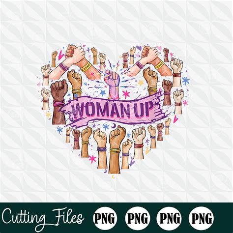 Feminism Feminist Strong Women Empowerment Feminist Heart Up Etsy