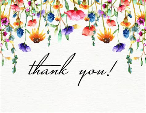 10 Free Printable Thank You Cards You Can T Miss The Cottage Market