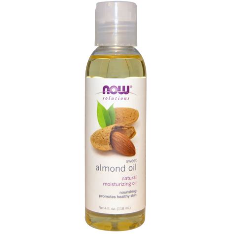 Now Foods Solutions Sweet Almond Oil 4 Fl Oz 118 Ml