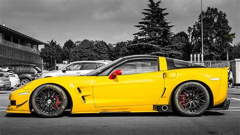 HD wallpaper: gray Chevrolet Corvette, Chevrolet Corvette C6 ZR1 ...