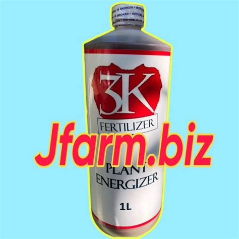 3k Fertilizer Plant Energizer Anti Fungus Lactic Acid Bacteria Probiotics 100ml Per 16 Liters