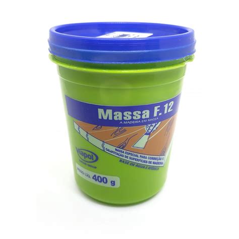 Massa Para Madeira F12 Viapol 400g Cocil Home Center