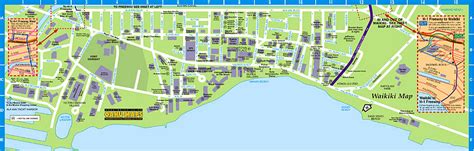 Map Of Waikiki Pictures Map Of Hawaii Cities And Islands