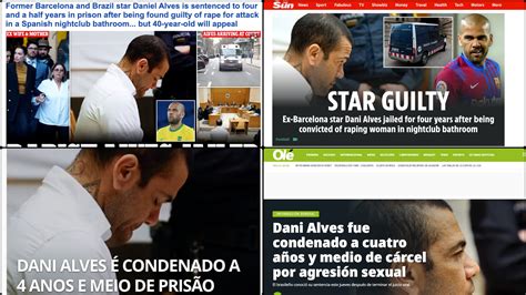 La prensa mundial se hace eco de la condena por violación a Dani Alves