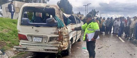 Aparatoso Accidente Deja Una Persona Muerta Y Siete Heridas En La