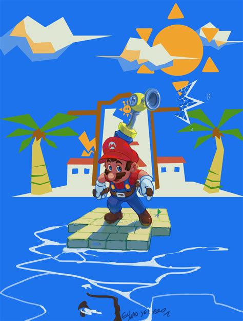 Top More Than Super Mario Sunshine Wallpaper Latest In Coedo Vn