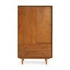 Quilda Wooden Wardrobe Light Honey Wood La Redoute Interieurs La