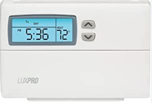 Lux TX500E PROGRAMMABLE Thermostat INSTALLATION INSTRUCTIONS