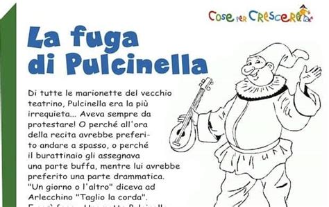 Favola Di Pulcinella Per Bambini Della Scuola Primaria E Dell Infanzia