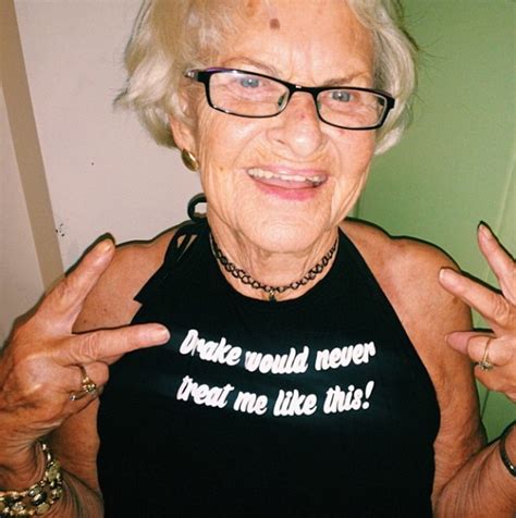 Happy New Year From The Baddest Granny On Instagram Daily Mail Online