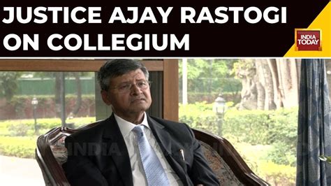 Watch Exclusive Interview With Retd Justice Ajay Rastogi As He