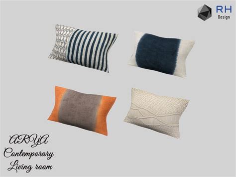 RightHearted S ARYA Pillow Small Sims 4 Sims 4 Custom Content Sims