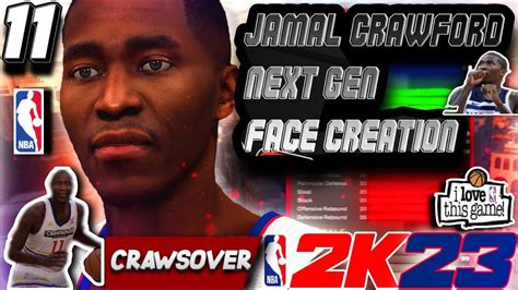 JAMAL CRAWFORD FACE CREATION IN 2K23 NEW DRIPPY FACE CREATION 2K23