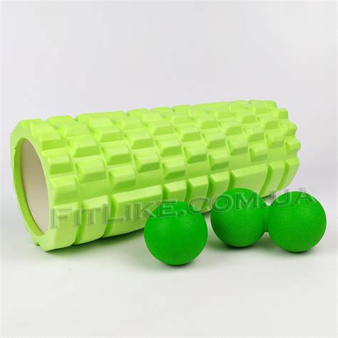 Купить Массажный валик и мячики набор Compact Set 3 в 1 ролик для мфр ...