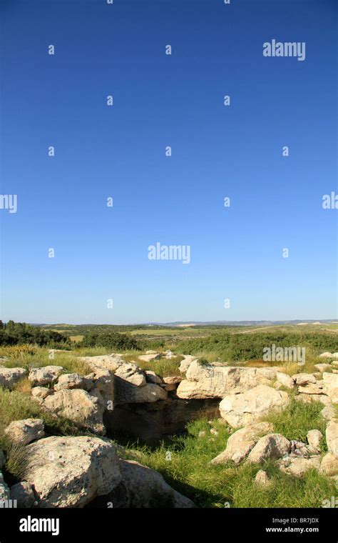 A Cave In Adullam Stock Photo Alamy