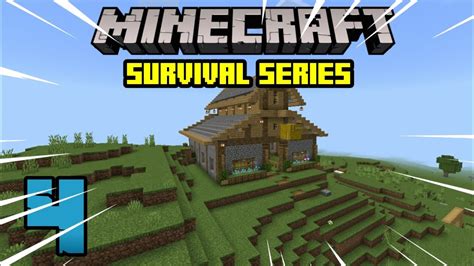 Membuat Kandang Ternak Hewan Minecraft Survival Series Youtube