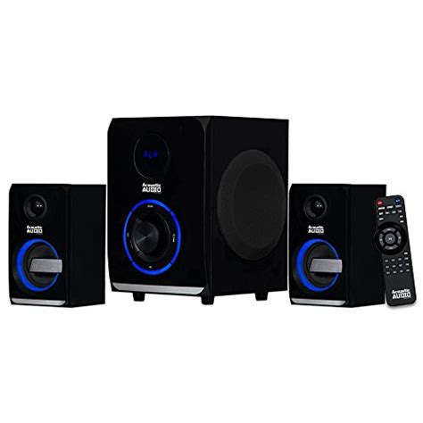 Acoustic Audio LED Bluetooth 2.1-Channel Home Theater Stereo