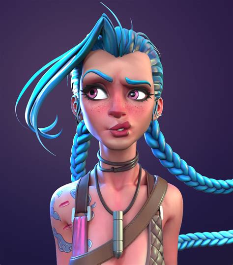 Jinx Arik Newman On Artstation At Artwork Axoz0utm Campaign Digest