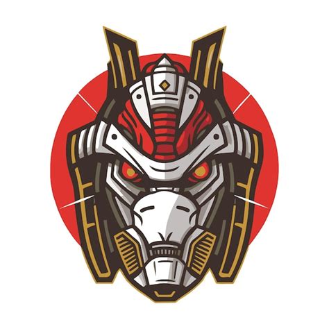 Premium Vector Fighting Robot Mascot